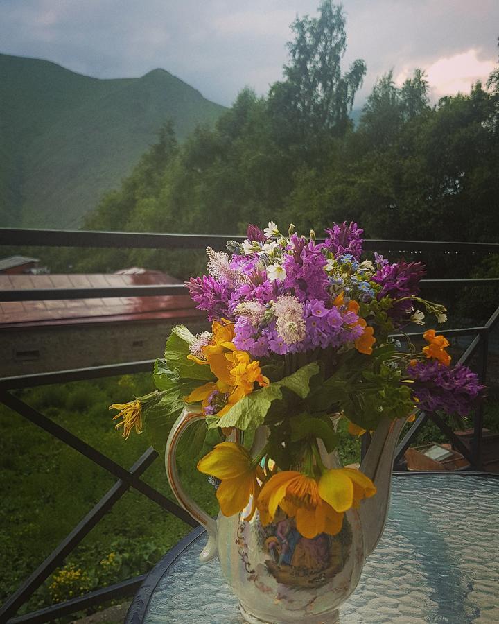 Hotel Elegant Kazbegi Exteriör bild